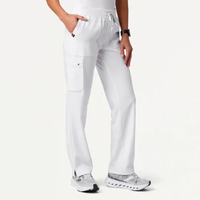 Xenos Cargo Knit-Waist Scrub Pant